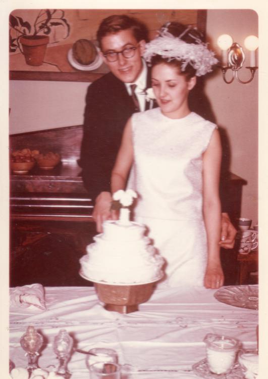 Gâteau de marriage- 27 décembre 1965
