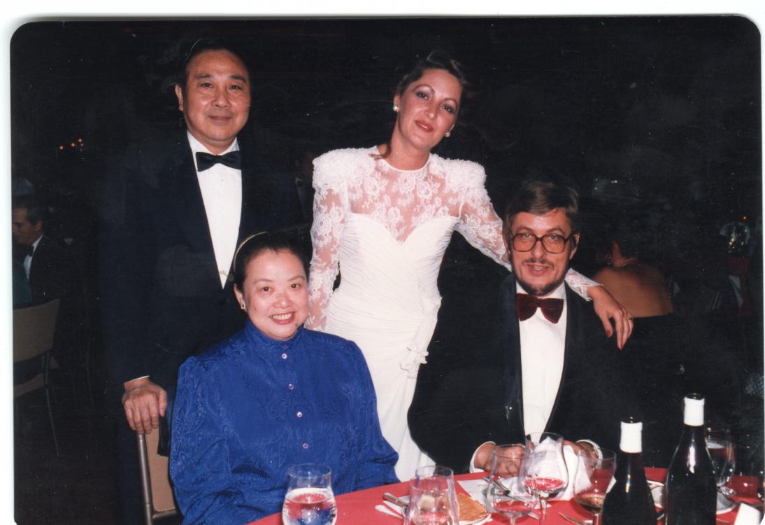 Paul, Michèle, Frances Yuen et son mari- HK